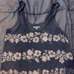 American Eagle Lace Back Tank Top